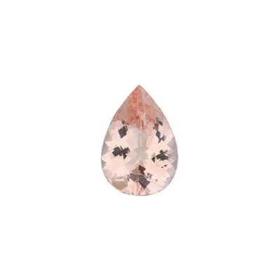 GIA Certified 9.22 Ct Natural Rare Pinkish Orange Morganite Gemstone