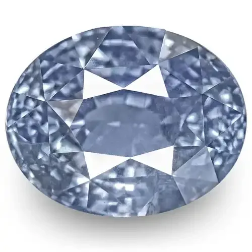 GIA Certified Sri Lanka Blue Sapphire, 7.42 Carats, Lustrous Blue Oval