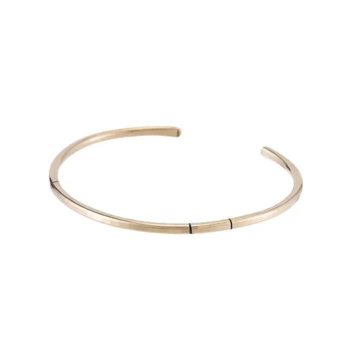 Gold Duality Cuff Bracelet