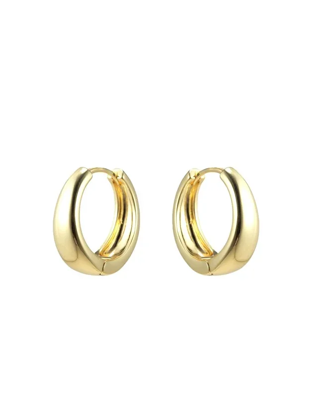 Gold Essential Hoop