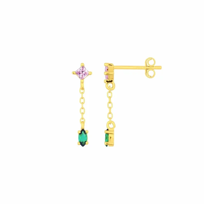 Gold Plated Loren Studs