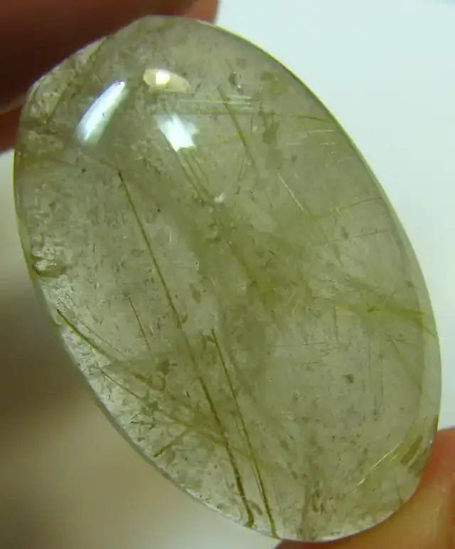 GOLDEN RUTILATED QUARTZ CABOCHON STONE 52.40 CTS