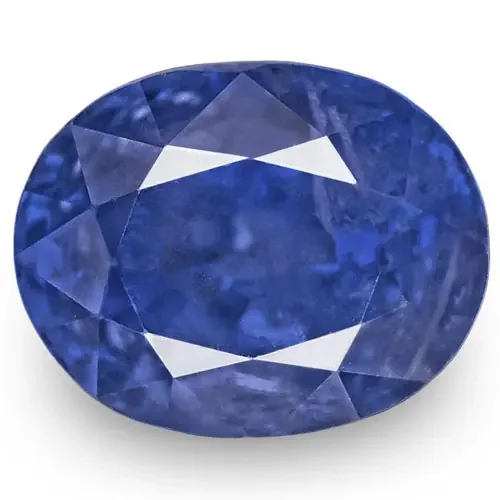 GRS Certified Burma Blue Sapphire, 5.80 Carats, Oval