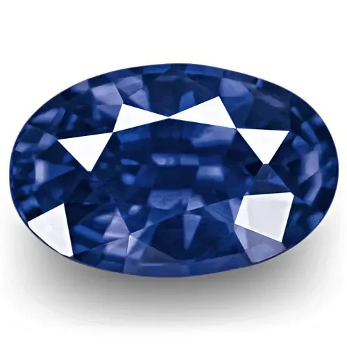 GRS Certified Sri Lanka Blue Sapphire, 1.11 Carats, Royal Blue Oval