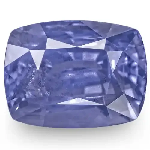 GRS Certified Sri Lanka Blue Sapphire, 7.61 Carats, Intense Blue Cushion