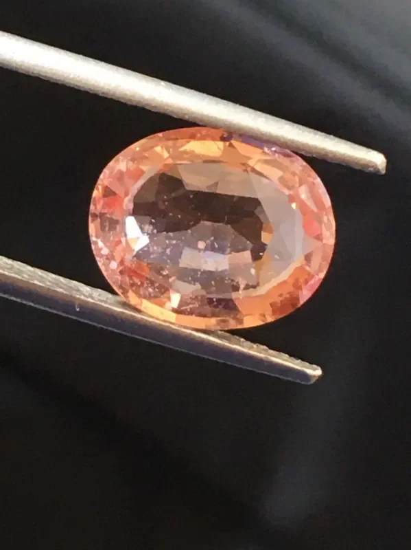 GRS Natural Padparadscha Loose Gemstone