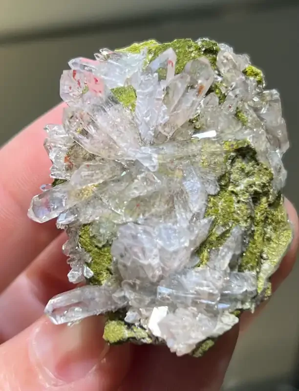 Harledote Brandberg Quartz (2nd pocket) from Goboboseb Mountains, Erongo Region, Namibia