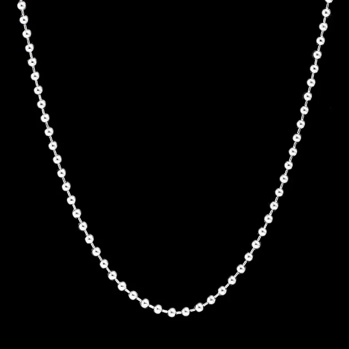 Helloice 3mm Steel Bead Chain