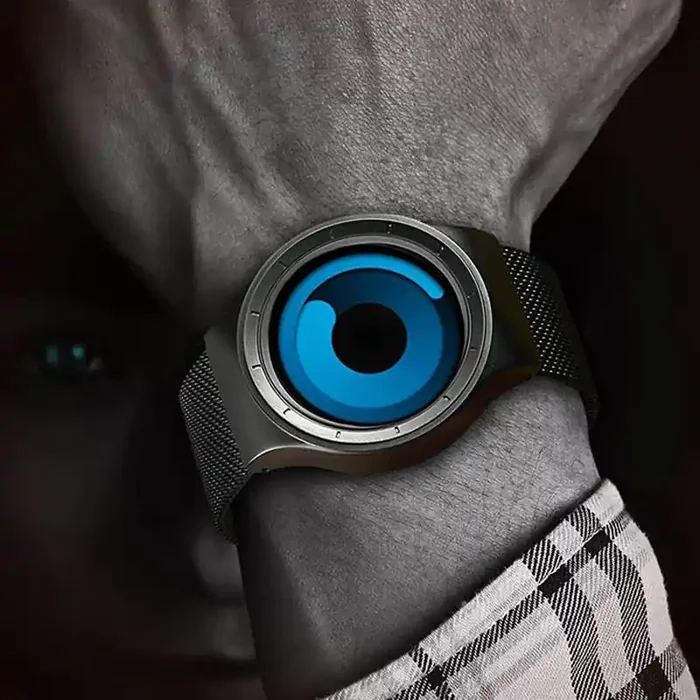 Helloice 40mm Creative Swirl Unisex Watch