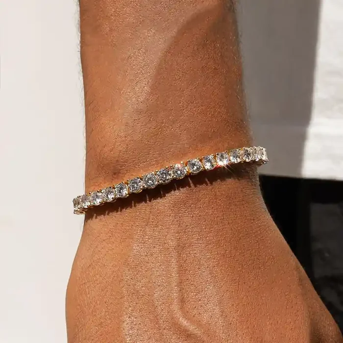 Helloice 6mm Iced Out Tennis Bracelet