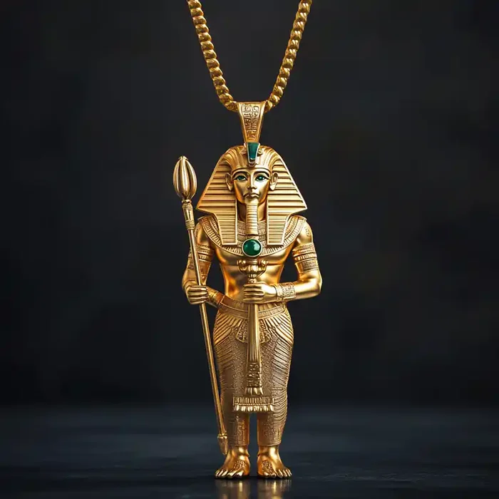 Helloice Egyptian Pharaoh Pendant