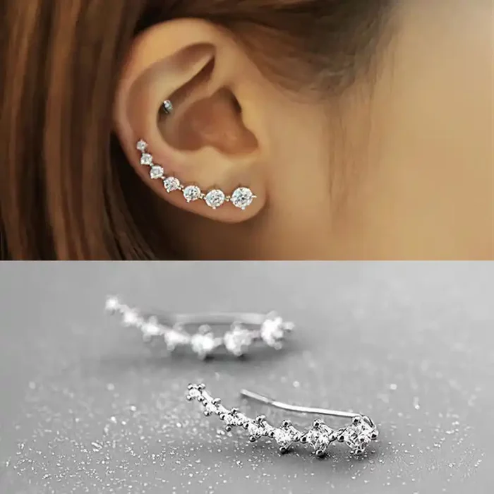 Helloice Fashion Climbers Stud Earrings