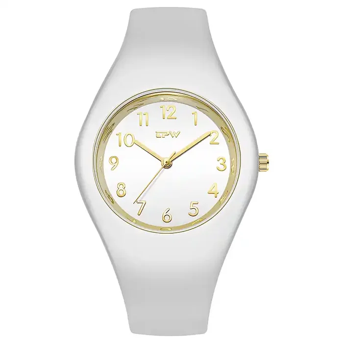 Helloice Starry Earth Rainbow Watch with Jelly Color Silicone Strap