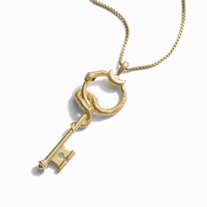 Helloice The Gate of Hades Key Necklace