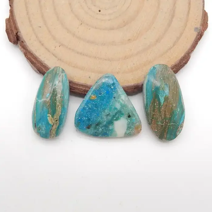 High Quality Blue Opal Oval Gemstone Cabochons Designer Making B303