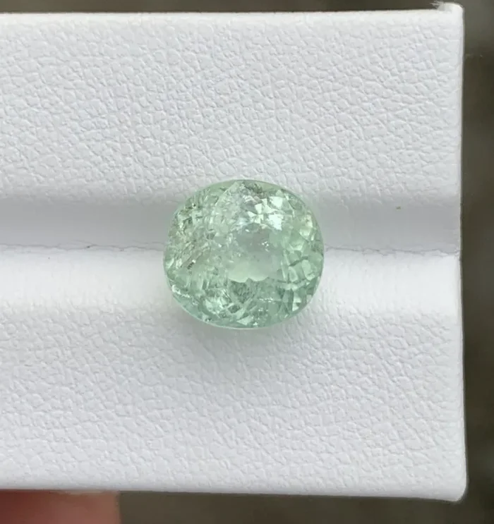 IGA Certified 5.40 Carats Natural Tourmaline Paraiba Gemstone