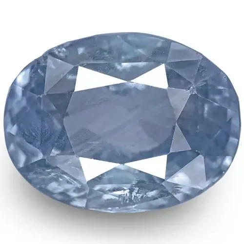 IGI Certified Burma Blue Sapphire, 5.40 Carats, Medium Blue Oval