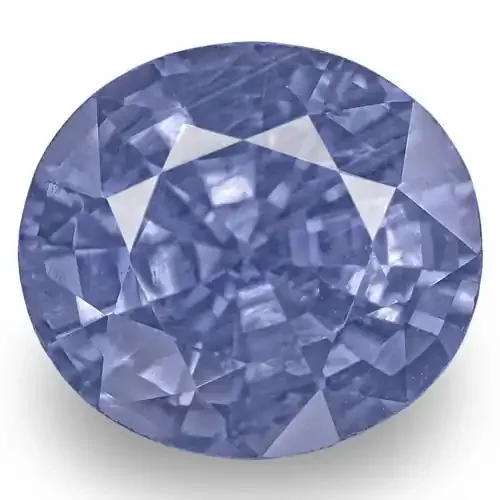 IGI Certified Burma Blue Sapphire, 8.33 Carats, Lustrous Intense Blue Oval