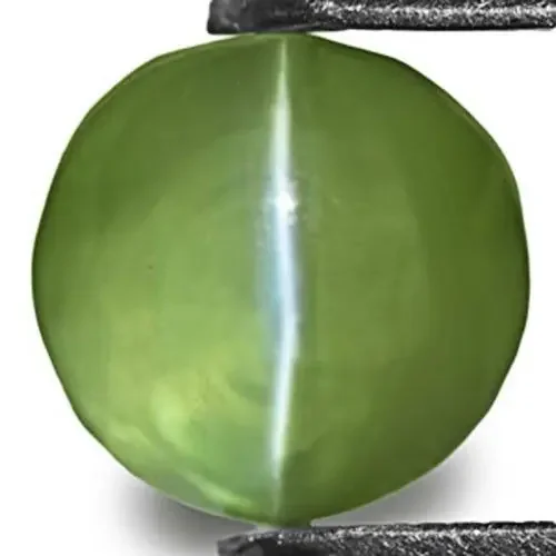 IGI Certified India Alexandrite Cat‘s Eye, 1.54 Carats, Round