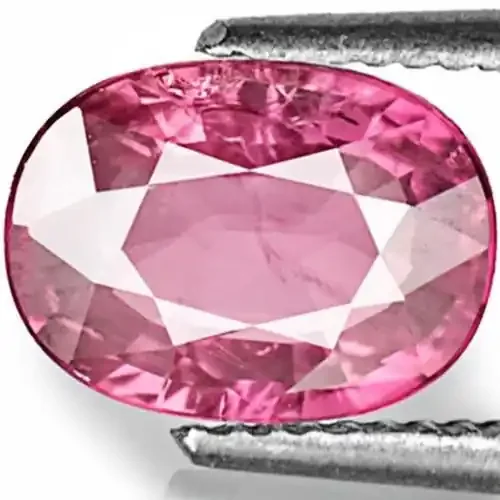 IGI Certified Mozambique Pink Sapphire, 1.70 Carats, Deep Purplish Pink
