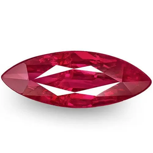 IGI Certified Mozambique Ruby, 1.15 Carats, Pigeon Blood Red Marquise