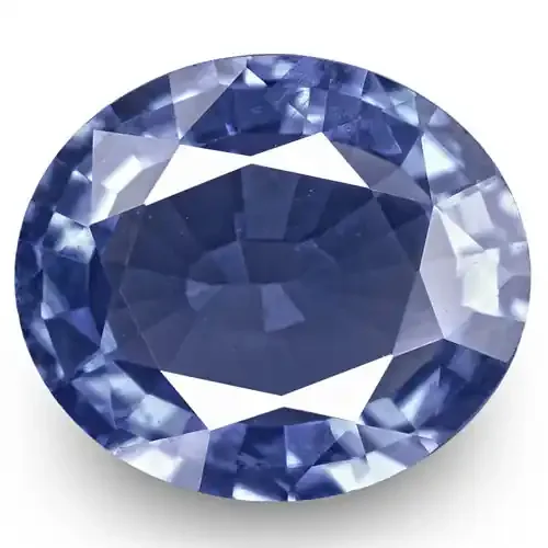 IGI Certified Sri Lanka Blue Sapphire, 1.27 Carats, Intense Blue Oval