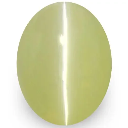 IGI Certified Sri Lanka Chrysoberyl Cat‘s Eye, 1.64 Carats, Oval