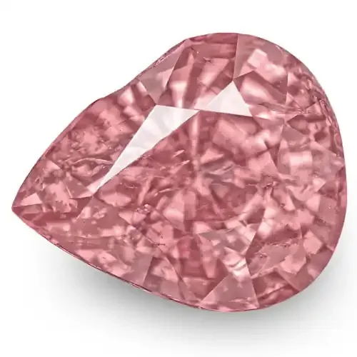 IGI Certified Tajikistan Spinel, 3.18 Carats, Soft Pink Pear
