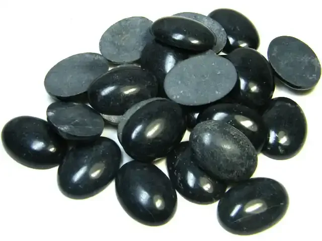 INCA GOLD ,PARCEL LARGE BLACK QUARTZ 355 CARATS AG 1816