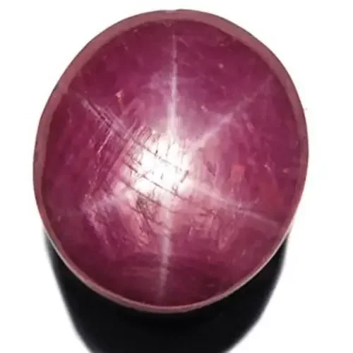 India Star Ruby, 10.67 Carats, Purplish Pinkish Red Oval
