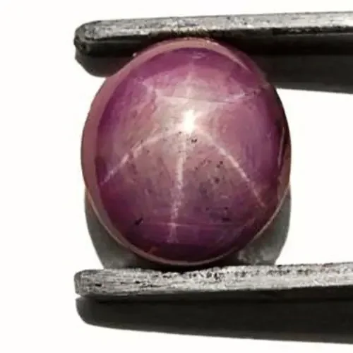 India Star Ruby, 26.73 Carats, Purple Oval