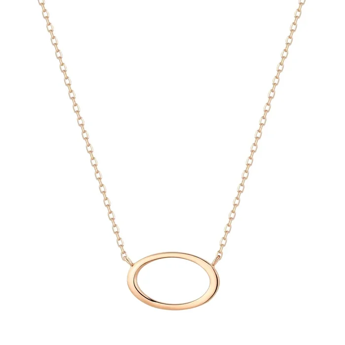 IRENE | Open Oval Necklace