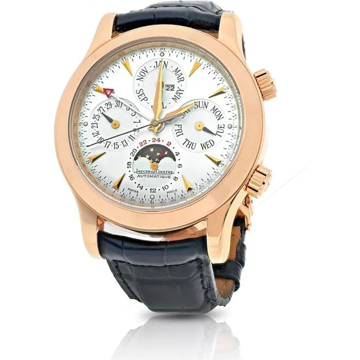 Jaeger-LeCoultre Rose Gold Men’s Automatic Watch with Perpetual Calendar