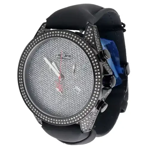 Joe Rodeo Glory Diamond Watch Aqua Master JoJino JoJo Chronograph 3.50 Ct. JGL41
