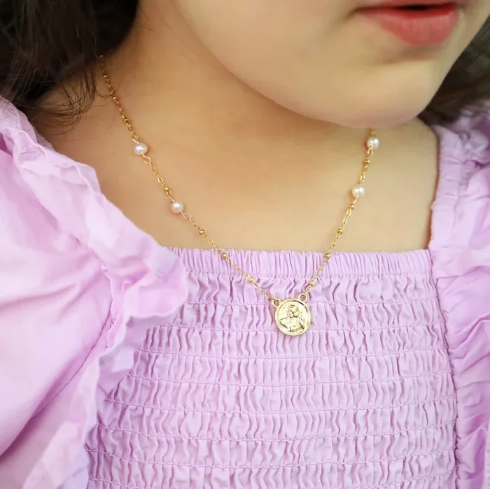 Kids Guardian Angel Necklace
