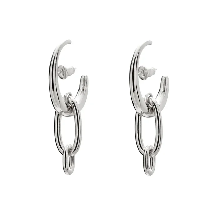 Lair Link Huggies in Silver