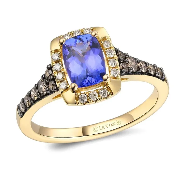 Le Vian® Golden Twilight Blueberry Tanzanite Ring