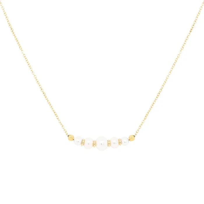 *Limited Edition* Cascading Round Pearl Necklace
