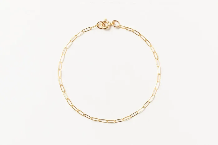 Livy Link Bracelet | Gold Fill
