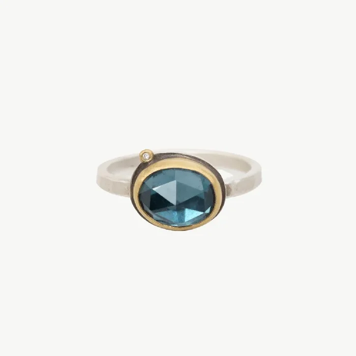 London Blue Topaz Ring