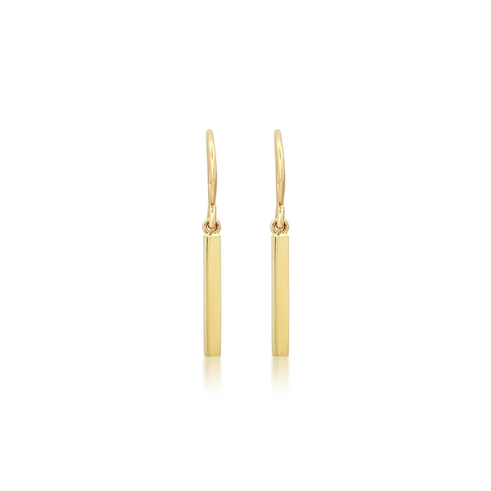 Long Bar Drop Earrings
