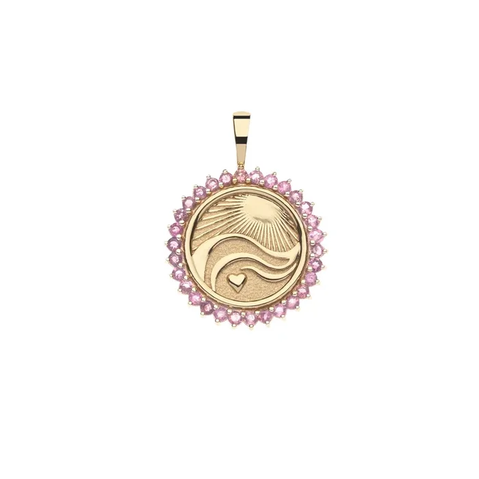 Love – Courage – Strength Petite Embellished Coin