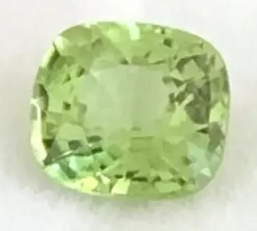 Luminous 2.46ct Cushion Cut Green Peridot – Mogkok Burma G01