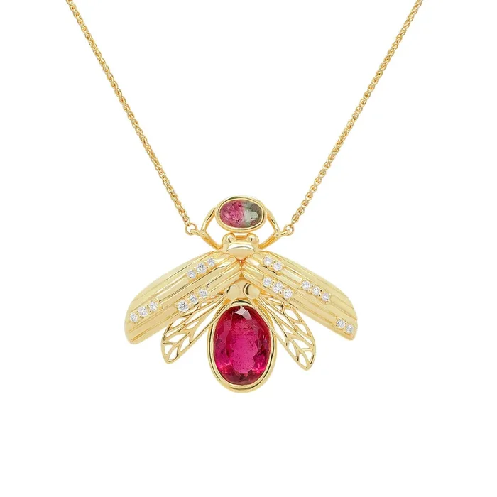 Luxe Lightning Bug Necklace