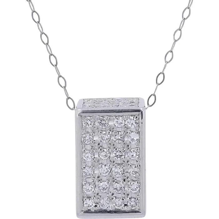 Luxe Platinum 1.22 Total Carat Weight Diamond Pendant in Platinum – Timeless Elegance