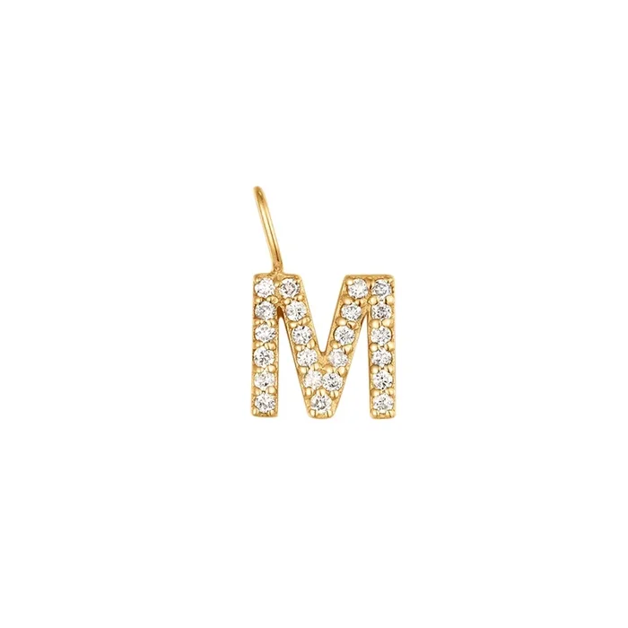 M | Diamond Initial Charm