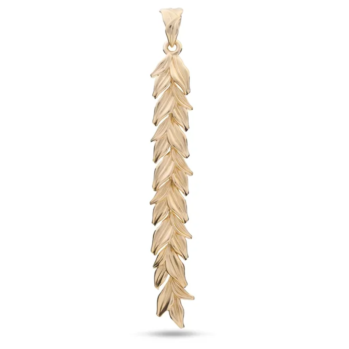 Maile Pendant in Gold – 58mm