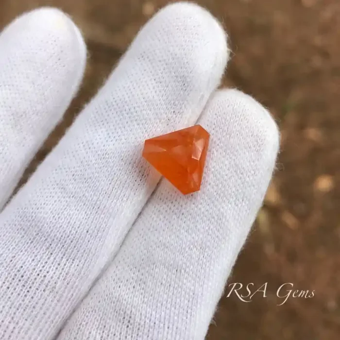 Mandarin Orange Spessartite Garnet – 7.66 carats