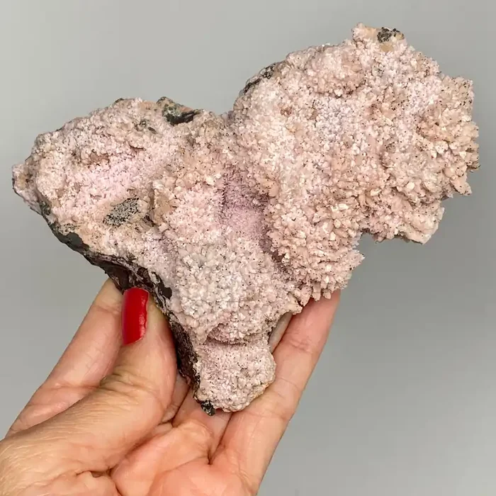 Manganoan Calcite, N’chwaning Mine lll, Kalahari Manganese Field, Northern Cape, South Africa