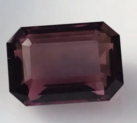 MASTER CUTTER 8.80ct Raspberry Red Emerald cut Tourmaline, G504